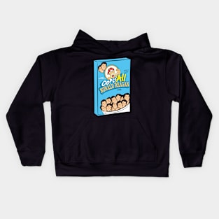 Oops all Ronald Reagan 40th US president cereal Kids Hoodie